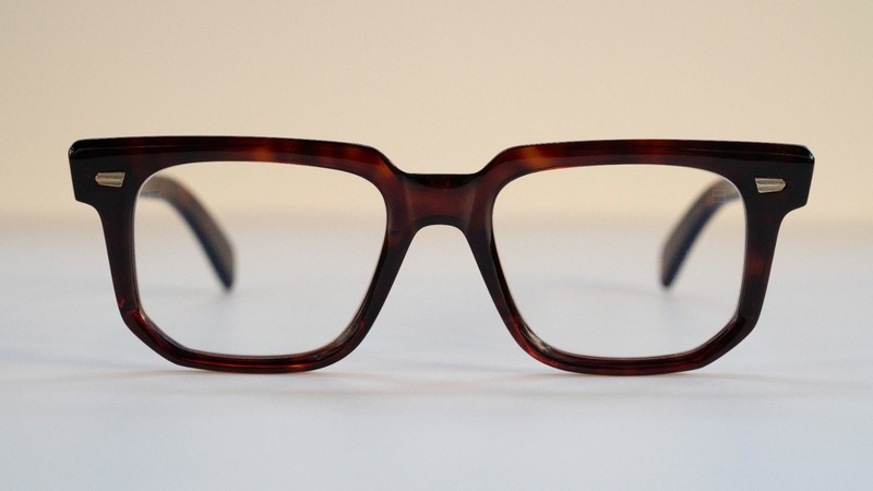 Cutler and Gross 1410 02 51-19-145 Square Glasses Eyeglasses Frame Tortoiseshell