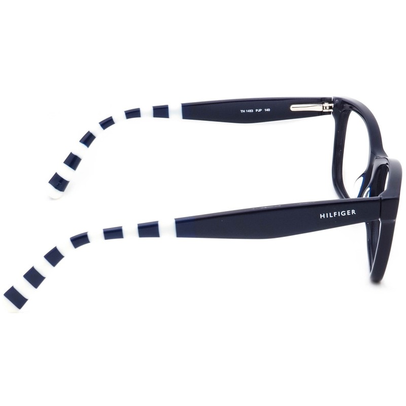 Tommy Hilfiger Eyeglasses TH 1483 PJP Polished Dark Blue Square Frame 53[]16 140 gallery