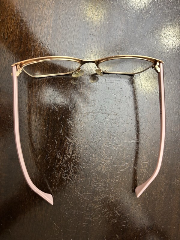 Authentic Fendi Light Pink/Mauve Rose Gold Eyeglasses gallery
