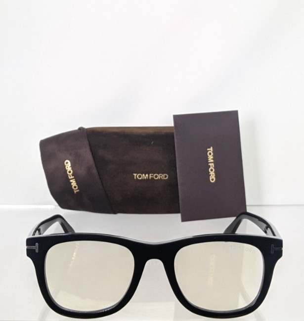 Brand New Authentic Tom Ford TF 5820 Eyeglasses 001 Frame FT 5820-B ECO 50mm gallery