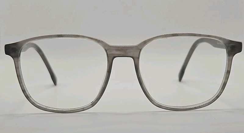 Robert Mitchel Sun Eyeglass Frames RMS20203 GRAY Smoke Clear 56-18-145 No Lenses