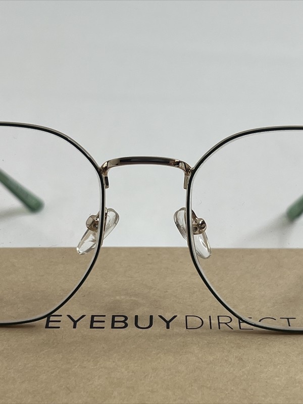 Eyebuydirect Ethan 53-19-150 C3 Metal Eyeglasses FRAMES ONLY Light Green gallery