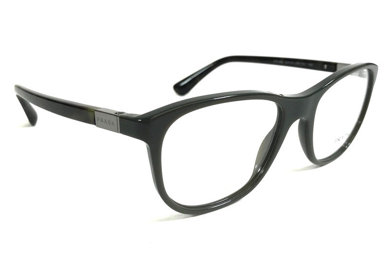 Prada Eyeglasses Frames VPR29S UF8-1O1 Havana Brown Green Tortoise 54-19-140 gallery