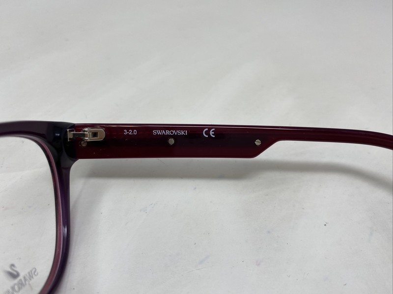 Swarovski SK 5392 081 51-16-140 Shiny Violet Full Rim Optical Frame Y532 gallery