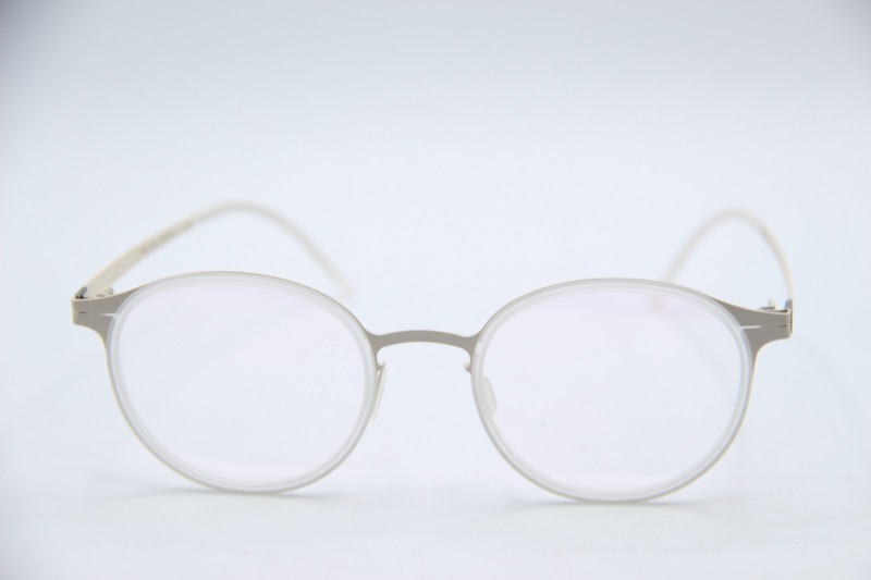NEW LOOL BEVEL WHCL WHITE CLOUD GUNMETAL AUTHENTIC FRAMES EYEGLASSES 49-21 gallery