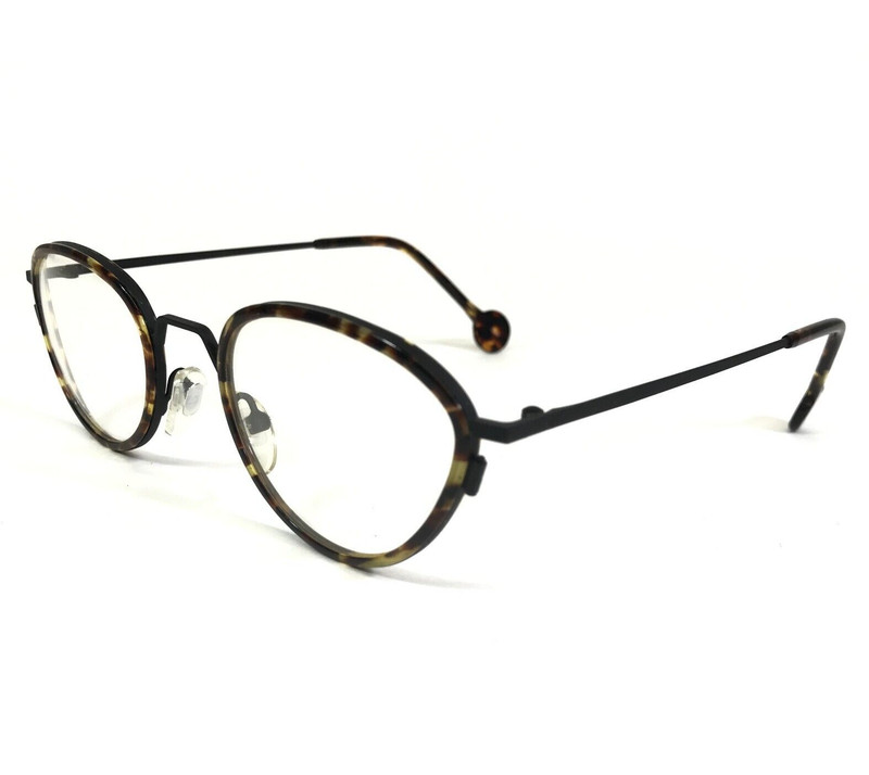 Vintage la Eyeworks Eyeglasses Frames SAM 350412 Round Brown Tortoise 48-23-130 gallery
