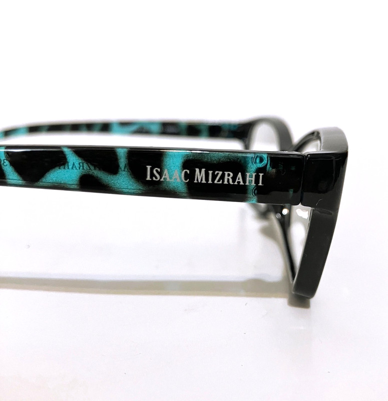 Isaac Mizrahi Frames IM31298B000 51[]16 - 139mm Black Teal Rectangle gallery