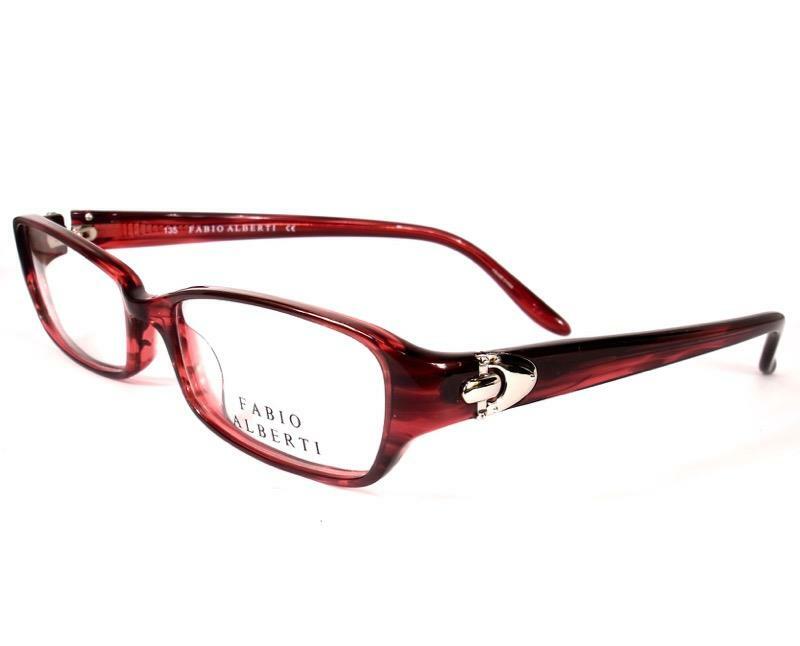 Fabio Alberti FA900 Burgundy 2 Women Eyeglasses Frame Western Optical