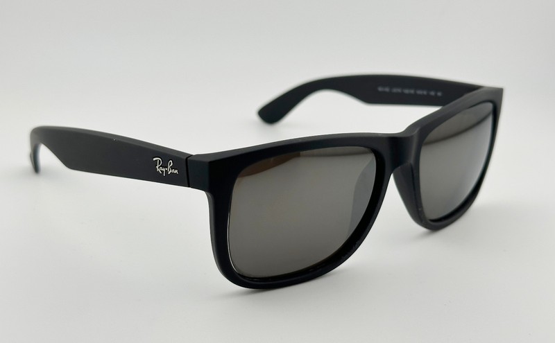 🕶️Frame only! RAY-BAN RB 4165 JUSTIN 622/55 BLACK RUBBER AUTHENTIC SUNGLASSES