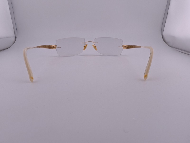 Flair Eyeglasses, Frames Only, FLAIR 976 Col 534, 52-17-135, Metal, Germany gallery