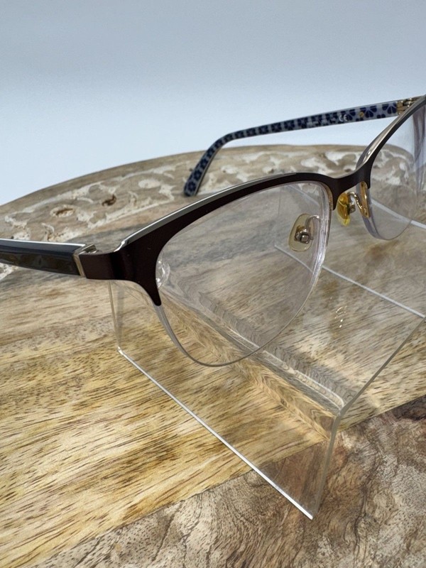 Kate Spade new york Brieana 09Q 140 50:17 brown half rim womens Rx frames Only gallery