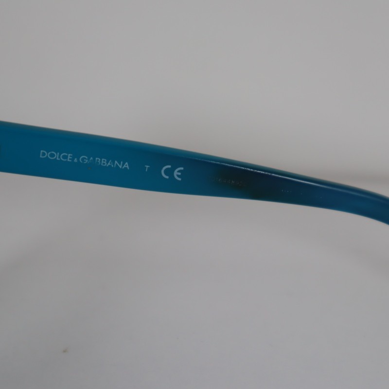 DOLCE & GABBANA DG 3212 2860 Leopard Print Blue Eyeglasses Frames 52-18-140mm gallery