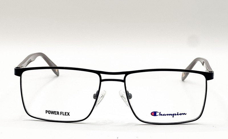 Champion Smooth C03 Blue Brown Full Rim Authentic Eyeglass Frames 56-16-140 gallery