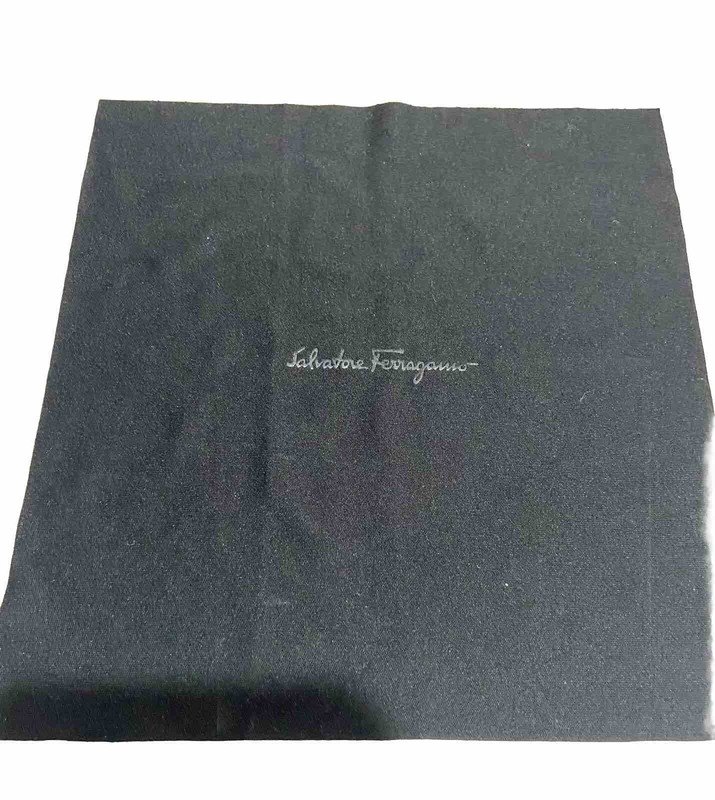 SALVATORE FERRAGAMO SF 2734 001 GLOSS BLACK EYEGLASSES 53/15/135 LOGO 415 gallery