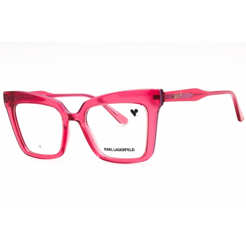Karl Lagerfeld Women’s Eyeglasses Cherry Cat Eye Shape Full Rim Frame KL6136 612