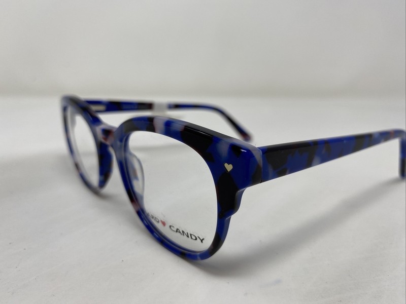 Hard Candy HC26 TTBLU 48-21-140 Blue Tortoise Full Rim Eyeglasses Frame RB57 gallery