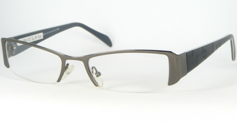 Sunoptic 490D L0607 GUNMETAL EYEGLASSES GLASSES METAL FRAME 52-18-140mm