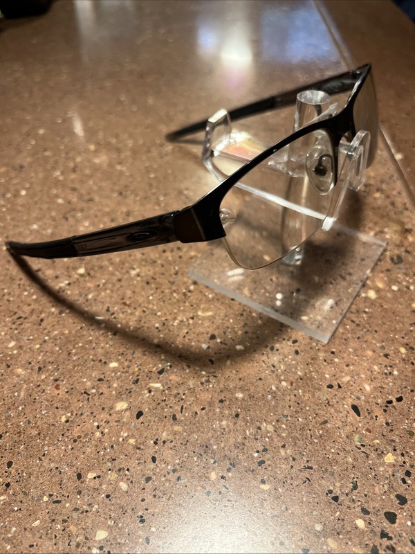 Oakley CROSSLINK Eyeglasses *FRAME ONLY *Grey /black 55-19-135 gallery