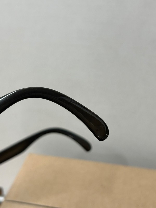 VTG 60s 70s BAUSCH & LOMB Eyeglasses Frames Oversize Square Gradient Brown 5 3/4 gallery