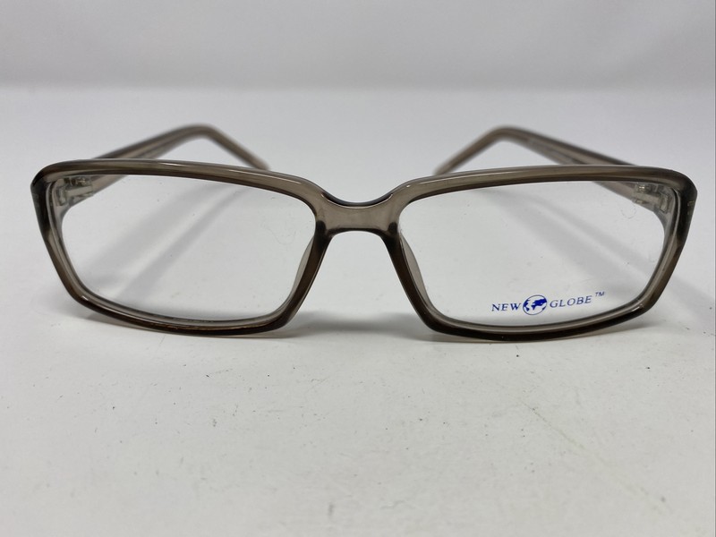 New Globe M420 GREY 57-16-140 Gray Fade Full Rim Plastic Eyeglasses Frame /821