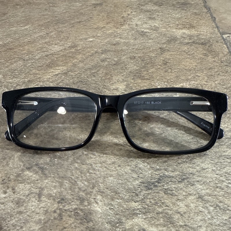 BMEC Modern Big Kahuna Eyeglass Frames ONLY 57-17-150-37mm Black Men’s Large Fit
