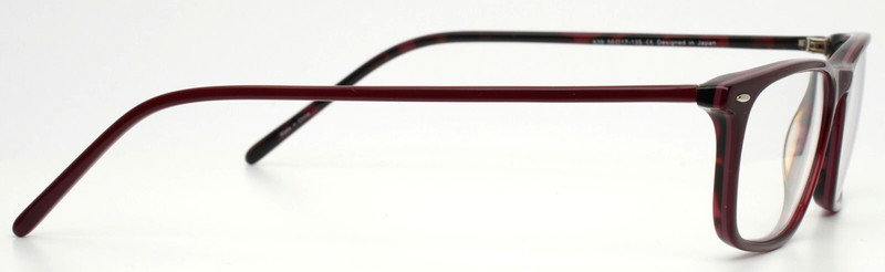 BELLAGIO 839 C02 Burgundy Womens Rectangle Full Rim Eyeglasses 50-17-135 B:32 gallery