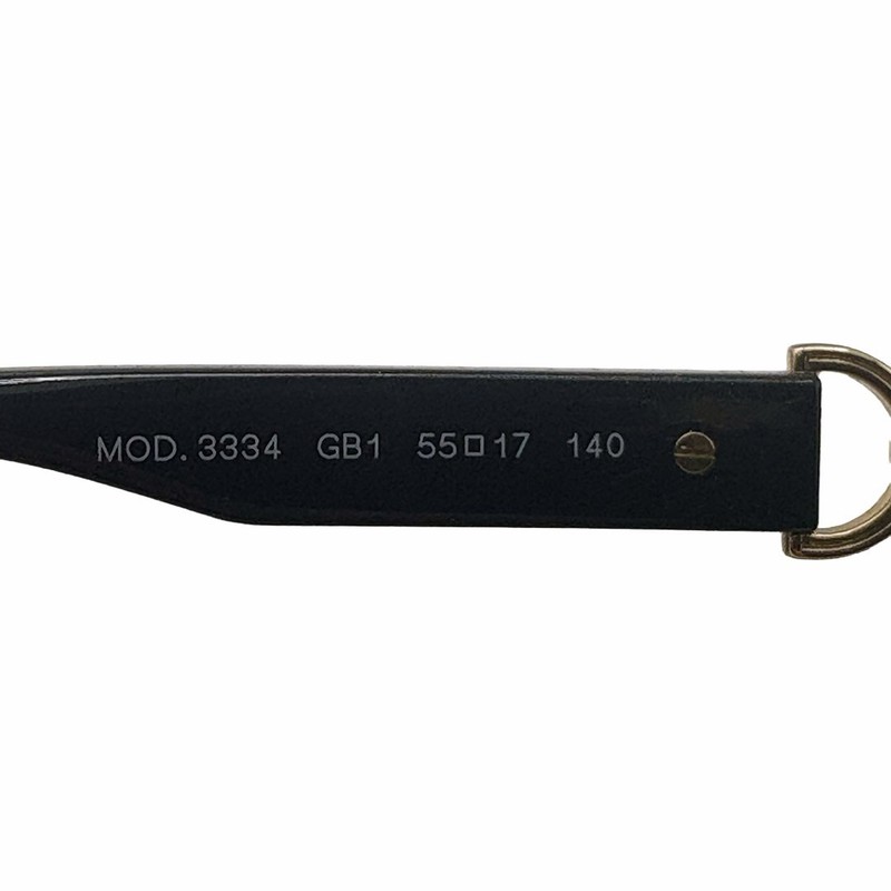 Versace VE3334 Black Women's Eyeglasses Frames 55mm 17mm 140mm - GB1 gallery