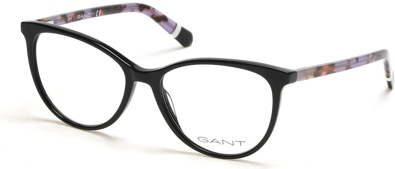 GANT GA4118 001 Black Plastic Woman Optical Eyeglasses Frame 54-16-140 4118 RX