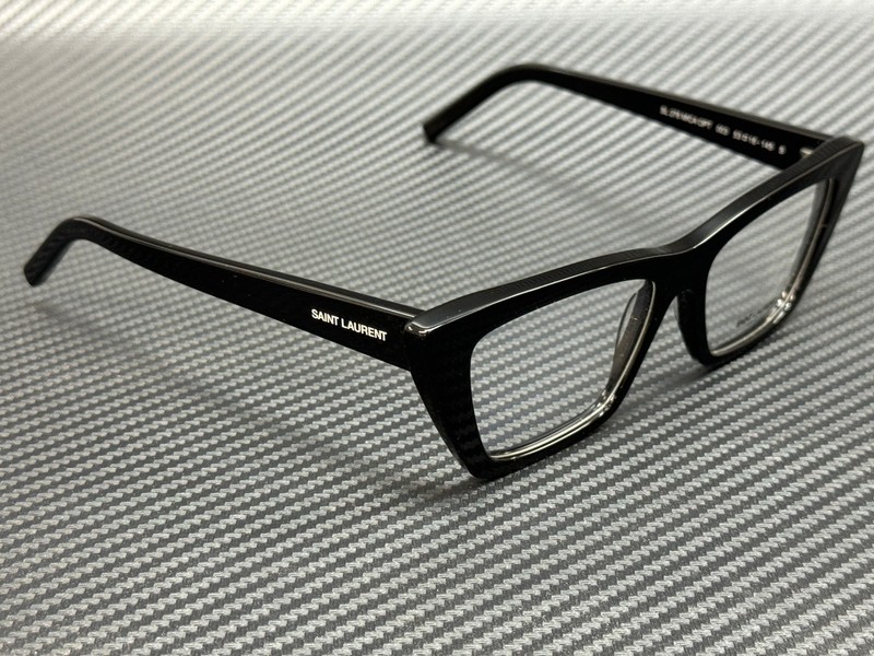 SAINT LAURENT SL 276 MICA OPT 003 Black Women's Small 53 mm Eyeglasses gallery