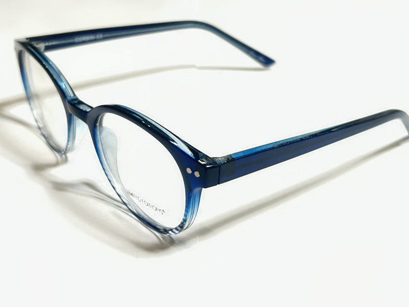 Limited Editions Corbin Blue Fade Eyeglass Frames 50-20-138 NOS gallery