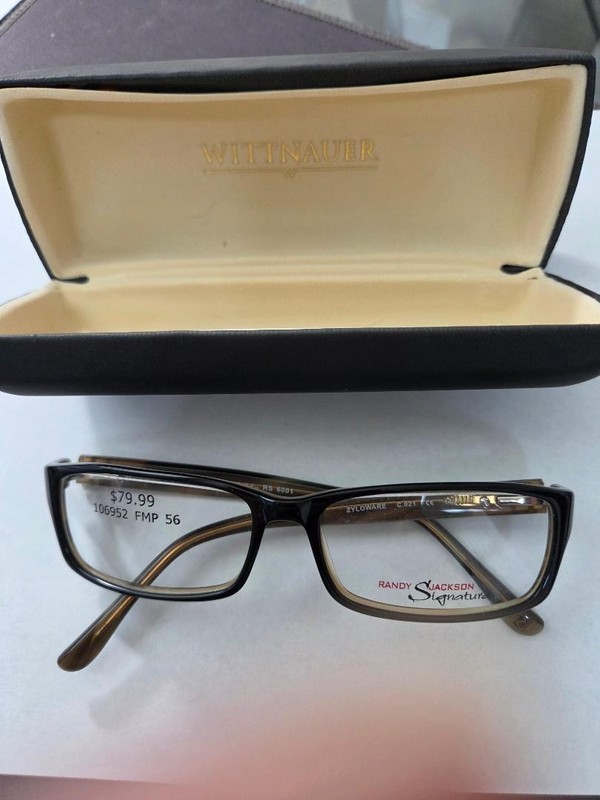 Randy Jackson Signature 6001 Zyloware C.021 Eyeglass Frame with Case NEW