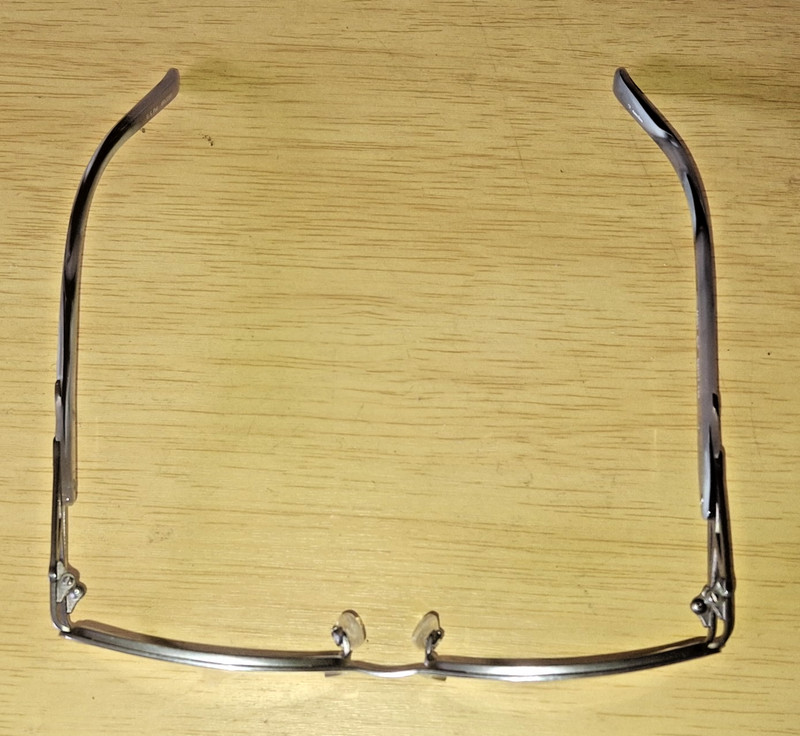 MAGIC CLIP M391 SL 52-17-135 METAL EYEGLASSES FRAME POLARIZED LENS gallery
