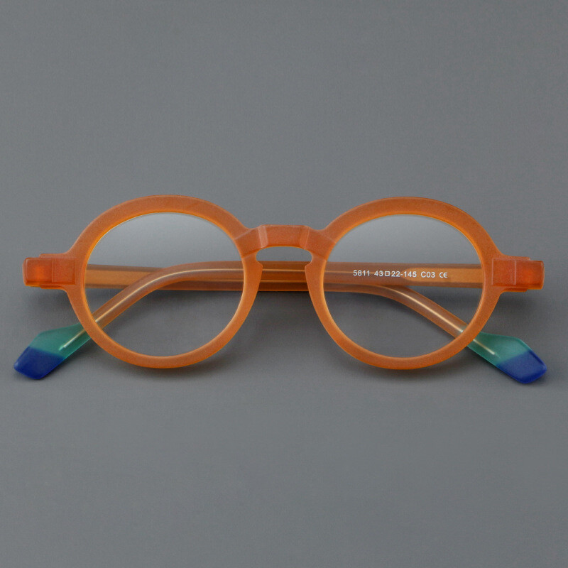 New Acetate Retro Round Eyeglasses Women Men Luxury Glasses Luxury Spectacles gallery
