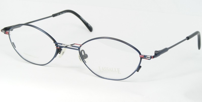 NOS LASSALLE H020-1 MULTICOLOR EYEGLASSES GLASSES METAL FRAME 47-19-123mm Italy