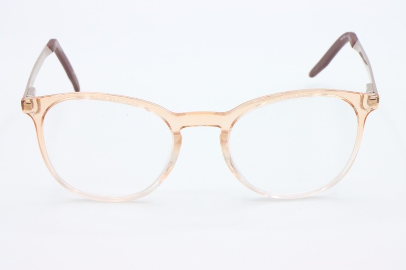 NEW NIKE 7280 616 CLEAR PEACH FADE AUTHENTIC FRAMES EYEGLASSES 50-20 gallery