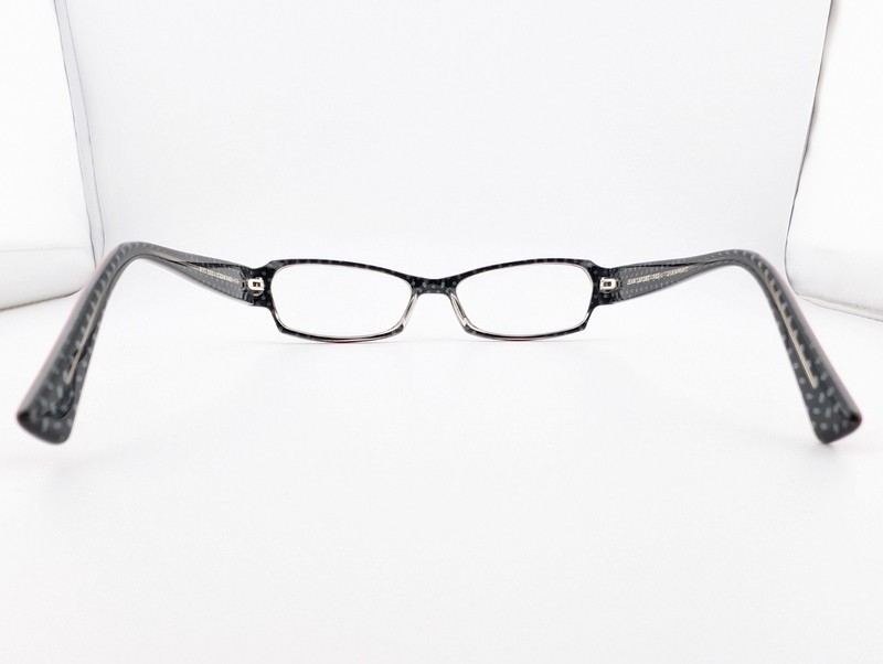 Jean Lafont Eyeglasses, Frames Only, Niki 650 Red/Blk, 50-14-142, Made in France gallery