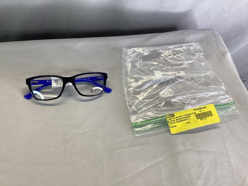 Ray Ban Eyeglass Frames Glasses RB1536 3600GRYBLU 8053672225290 48-16-130 gallery