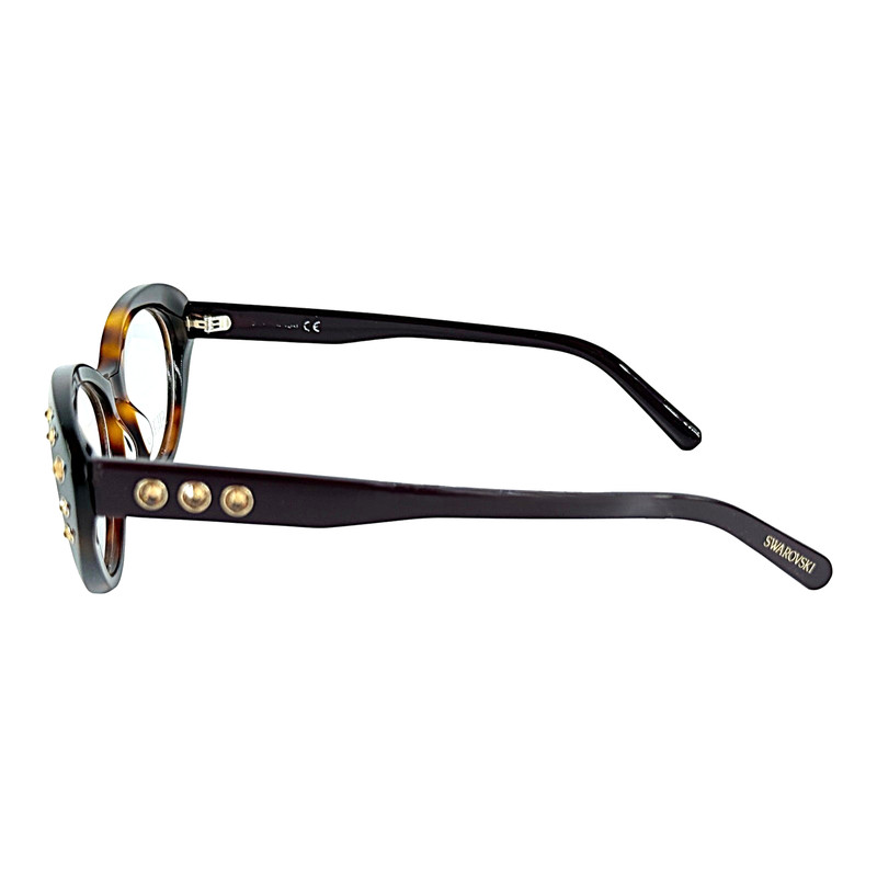 Swarovski SK5429 Womens Plastic Eyeglass Frame 052 Dark Havana 53-16 gallery