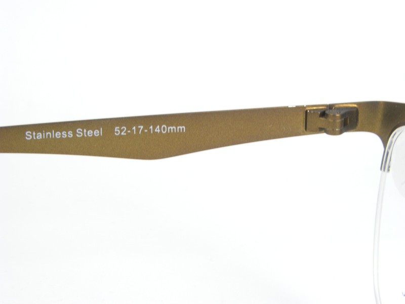 Opdo 7560-2 BRONZE /WHITE /OTHER EYEGLASSES GLASSES FRAME 52-17-140mm Germany gallery