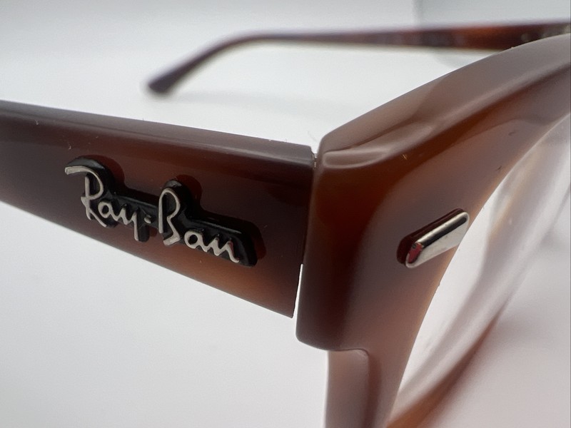 Ray-Ban RB5383 5944 54/19 150 Light Brown Eyeglass Frames WW852 gallery