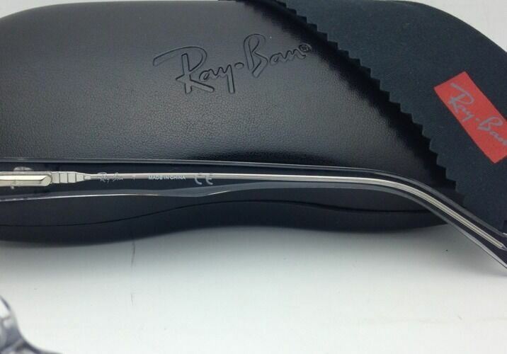 New RAY-BAN Eyeglasses HIGHSTREET RB 5169 2034 54-16 Black & Clear w/Demo lenses gallery