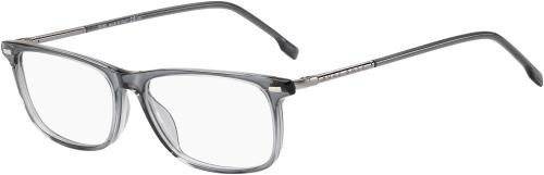 HUGO BOSS 1229/U KB7 Grey Crystal Unisex Designer Eyeglasses Frames 56-15-145