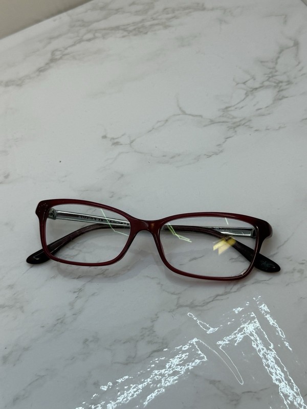 Bvlgari Eyeglasses Frame 4111-Bl 5333 Transparent Red Women Italy 52-15 140mm
