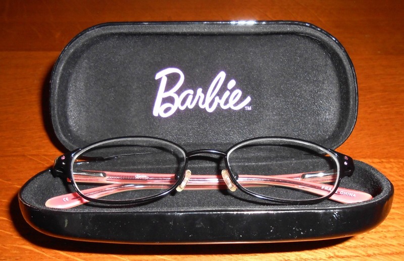 Barbie Children’s Glasses Model B339 Frame 46-15-125 With Black Carrying Case