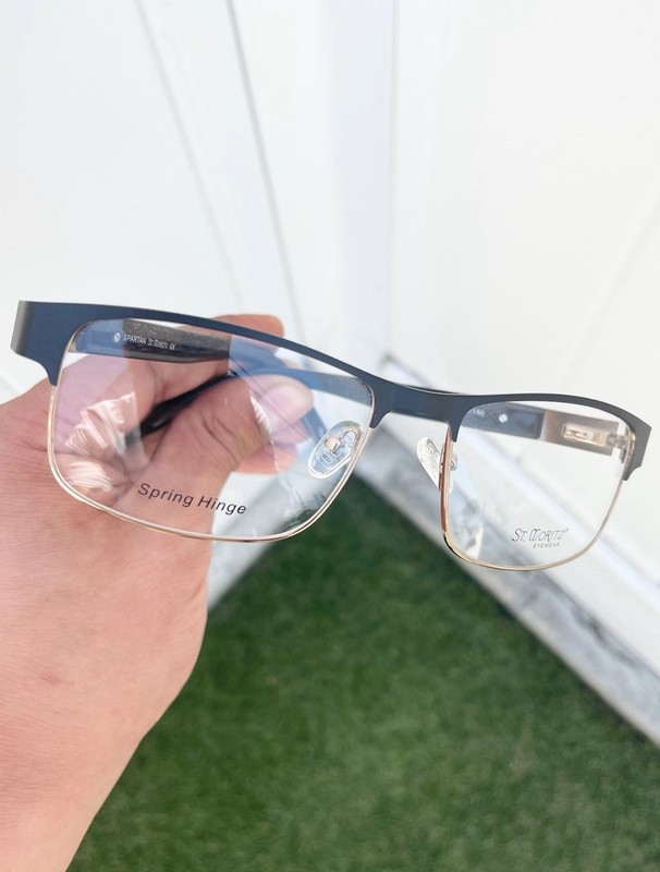 New St. Moritz Spartan Extra Large Eyeglasses Frames Size 59/18 Fatheadz Type