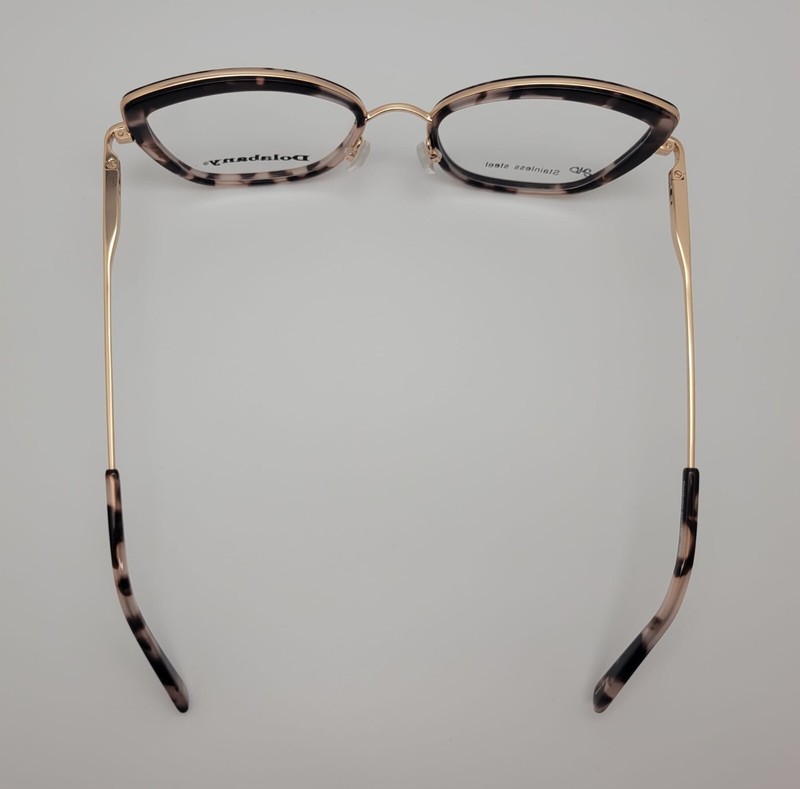 Dolabany Eyewear Janis 51/18/140 Demi Chestnut Eyeglasses Frames gallery