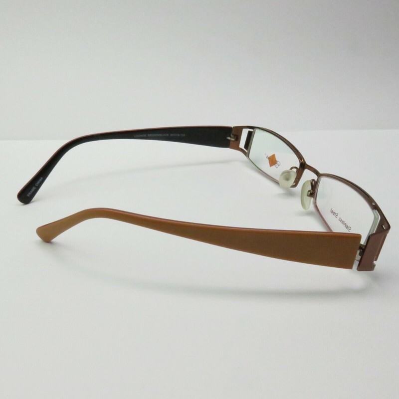 Lido West Club 54 EYEGLASSES Stainless steel Lounge Brown/ Black 50[]18 135 gallery