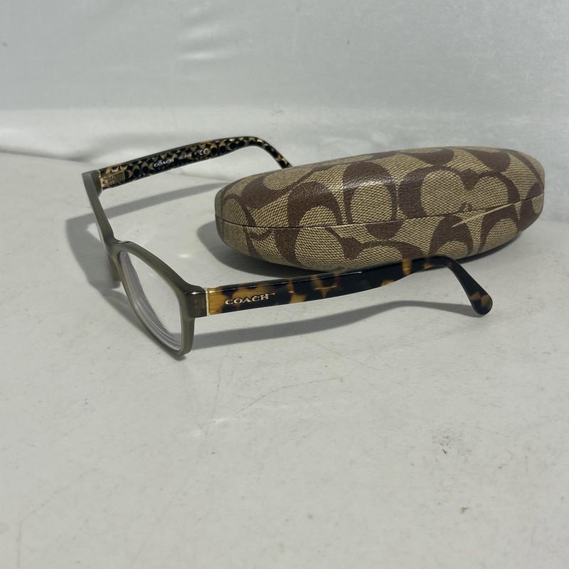 Coach Eyeglasses Sunglasses Frames HC 6116 5508 52-16 135 Tortoise Gold Olive
