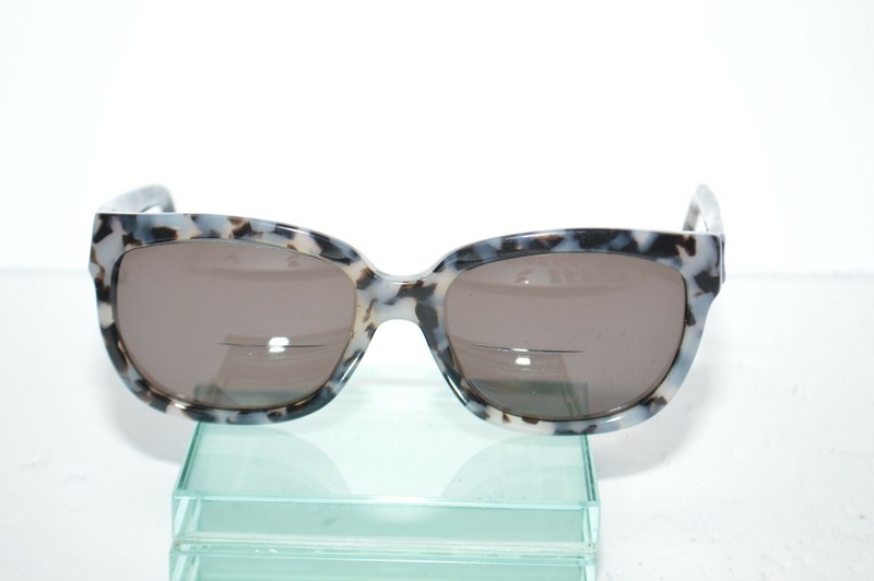 Legends Sunglass/Eyeglass Frames White W/ Brown Specks 140MM