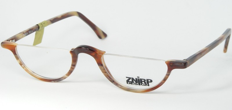 Vintage ZNIRP DESIGN 184 A F 154 MULTICOLOR EYEGLASSES FRAME 44-21-140mm Germany